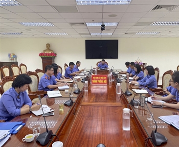 Phòng 1 – Viện KSND thành phố Hà Nội sơ kết công tác 6 tháng đầu năm 2023